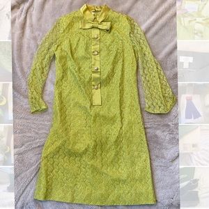 Vintage Carol Craig Cocktail Dress - Size 12